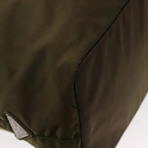 PRADA Tote Bag Nylon Khaki Auth bs30124 - Picture 5 of 16